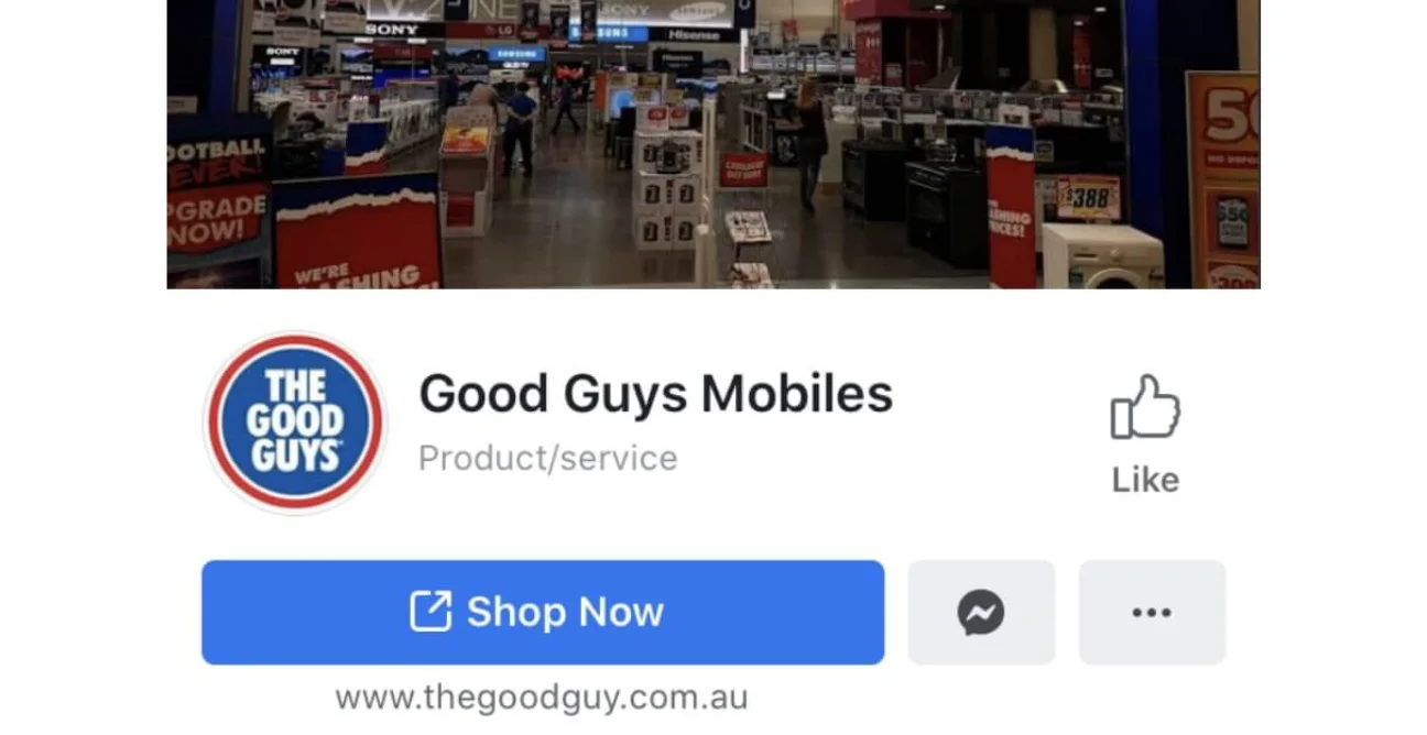 Facebook Page Scams Image