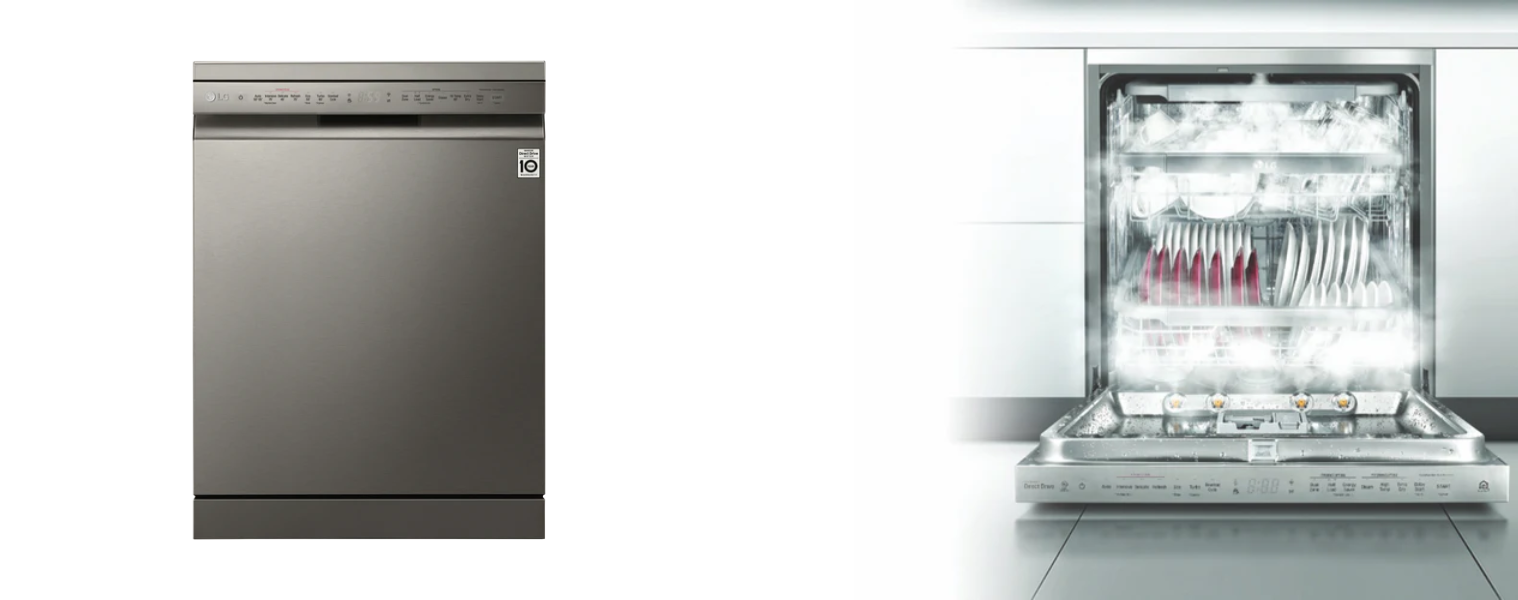 LG Platinum Steel True Steam Dishwasher image