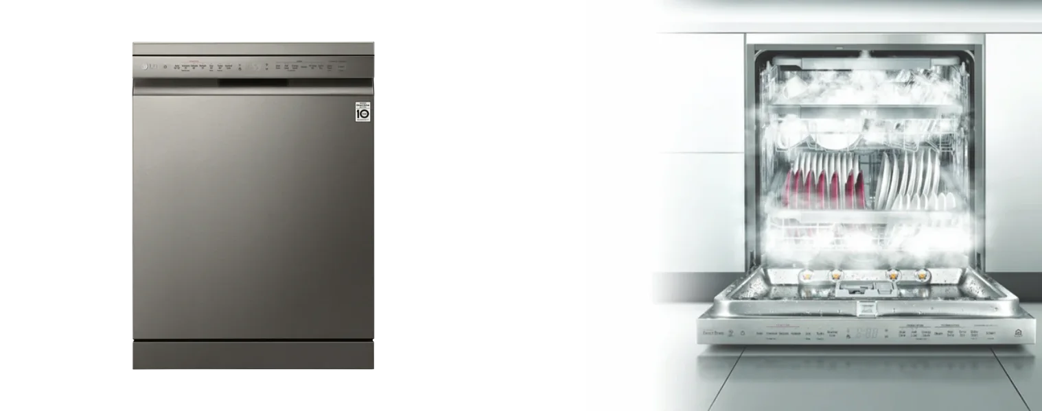 LG Platinum Steel True Steam Dishwasher image