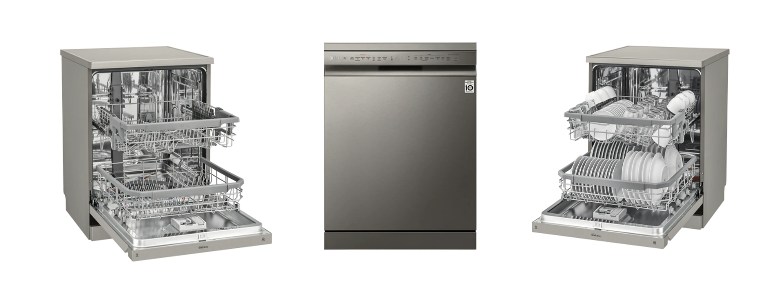 LG Platinum Steel True Steam Dishwasher image