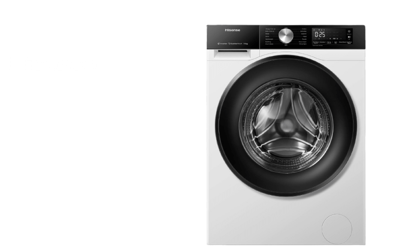 Hisense 7.5kg Series 3S Front Load Washer
