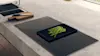 Side shot of ASKO Induction Cooktop on grey marble counter.