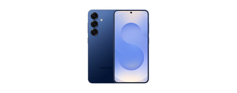 Close up of Samsung Galaxy S25.