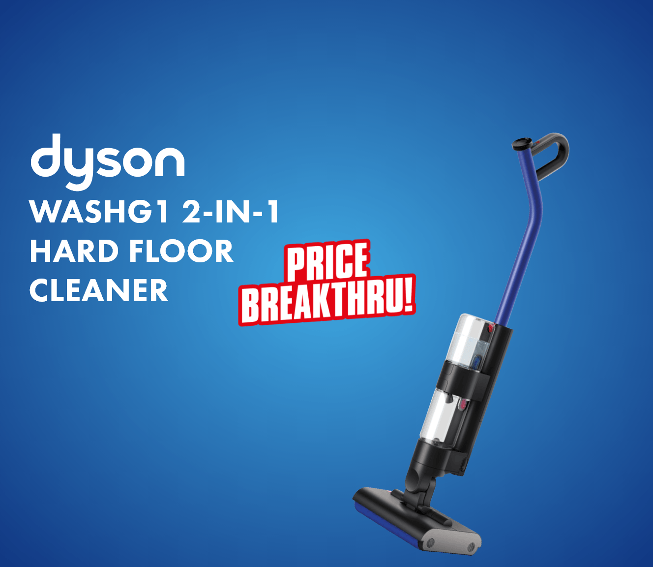 Dyson WashG1 2-in-1 Hard Floor Cleaner