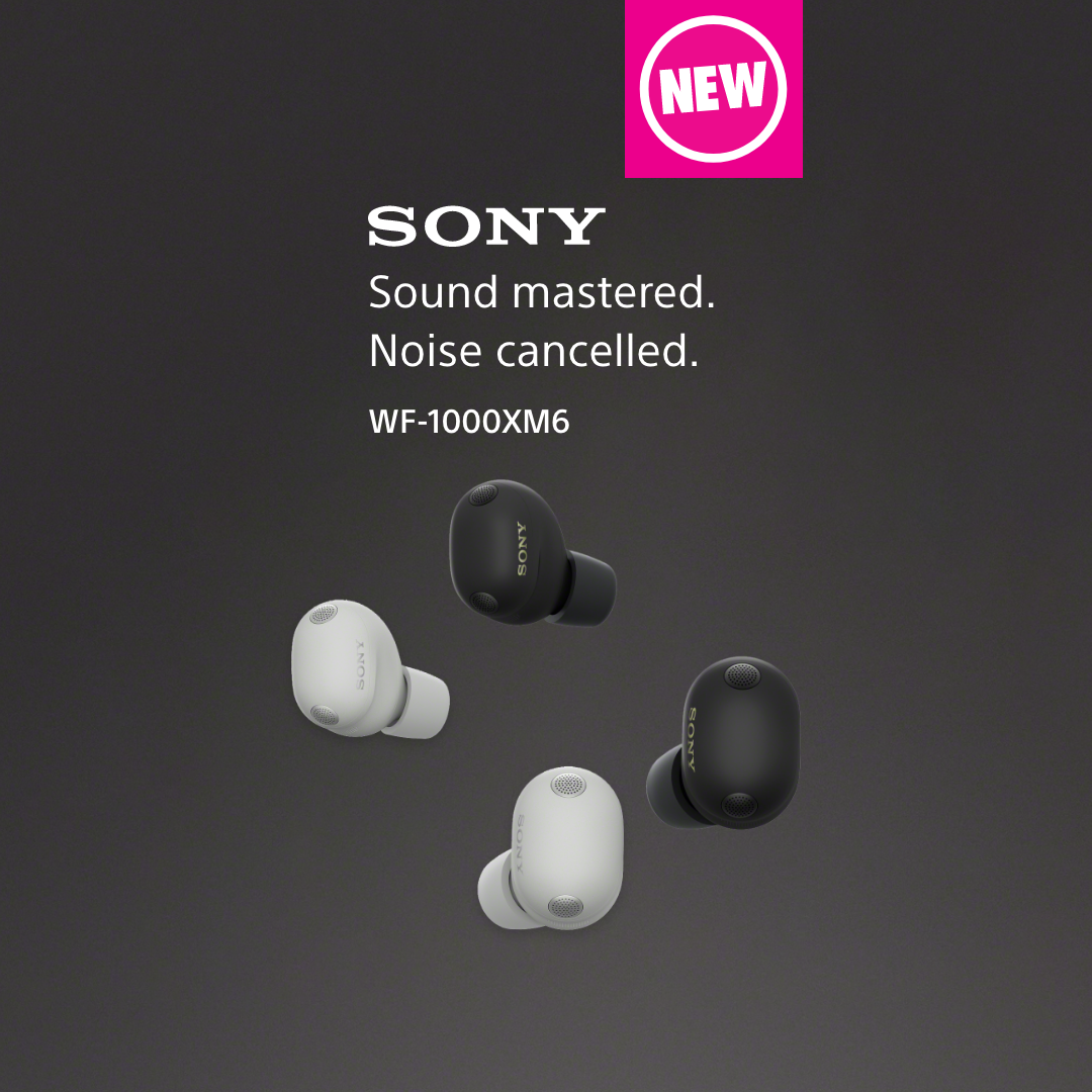 FY26 WK33 SONY10453 Sony WF1000XM6 Earbuds Launch Fifth Tile