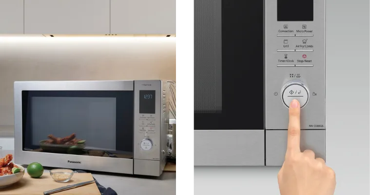 Panasonic 34L 4-in-1 Air Fryer & Convection Microwave Oven