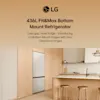 LG Fit&Max Bottom Mount Fridge