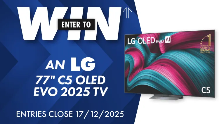 ENTER TO WIN⥣ LG OLED77C5PSA TV