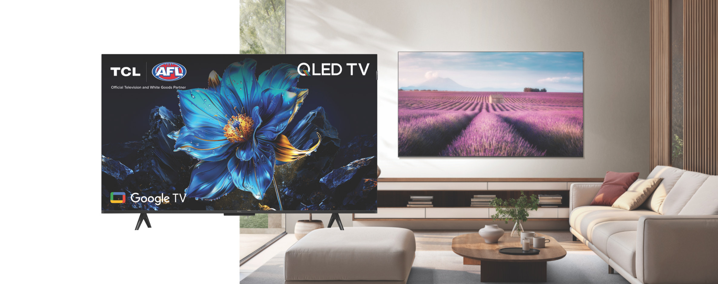 Product image of the TCL 43 P7K QLED Google TV 2025