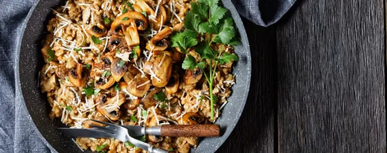Mushroom Risotto