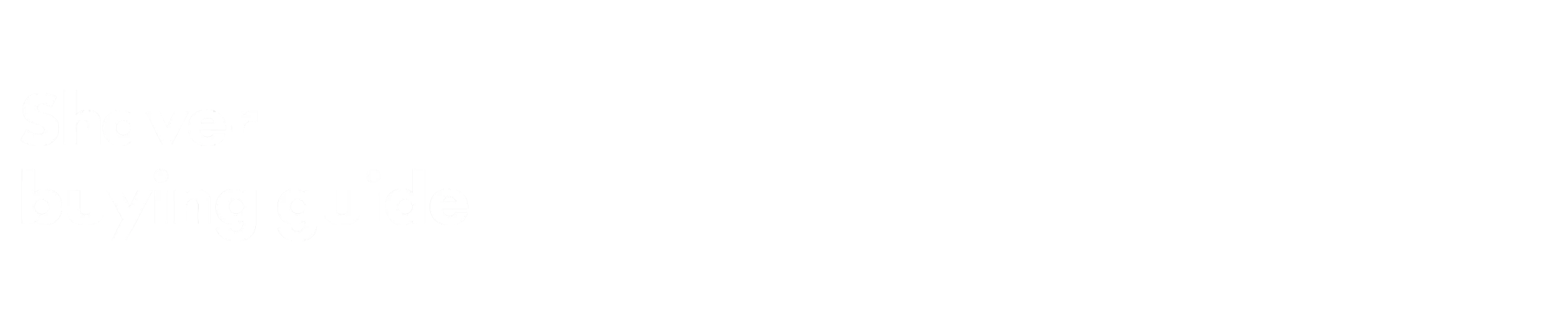 Shaver Buying Guide Hero Banner Copy Overlay