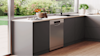Close up of Westinghouse dishwasher on the side