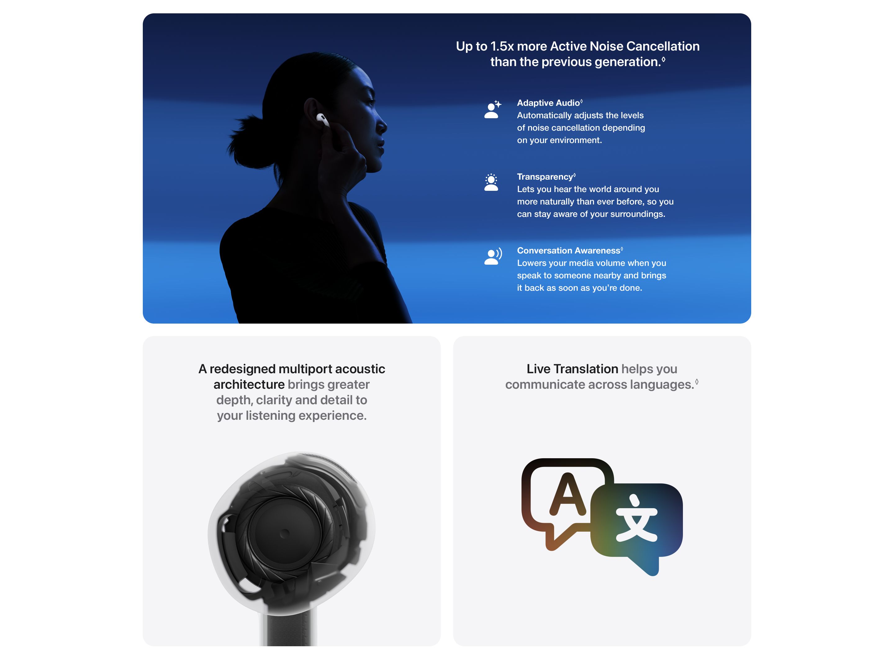 Discover whats new in the Apple AirPods 5 range. 