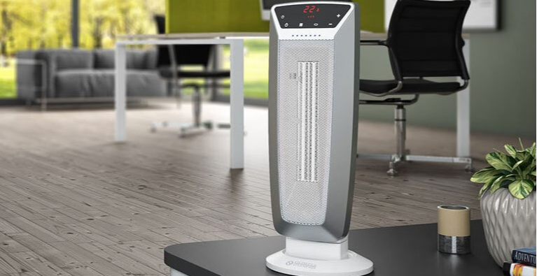 Lifestyle image of an Olimpia Splendid 2200W Ceramic Heater