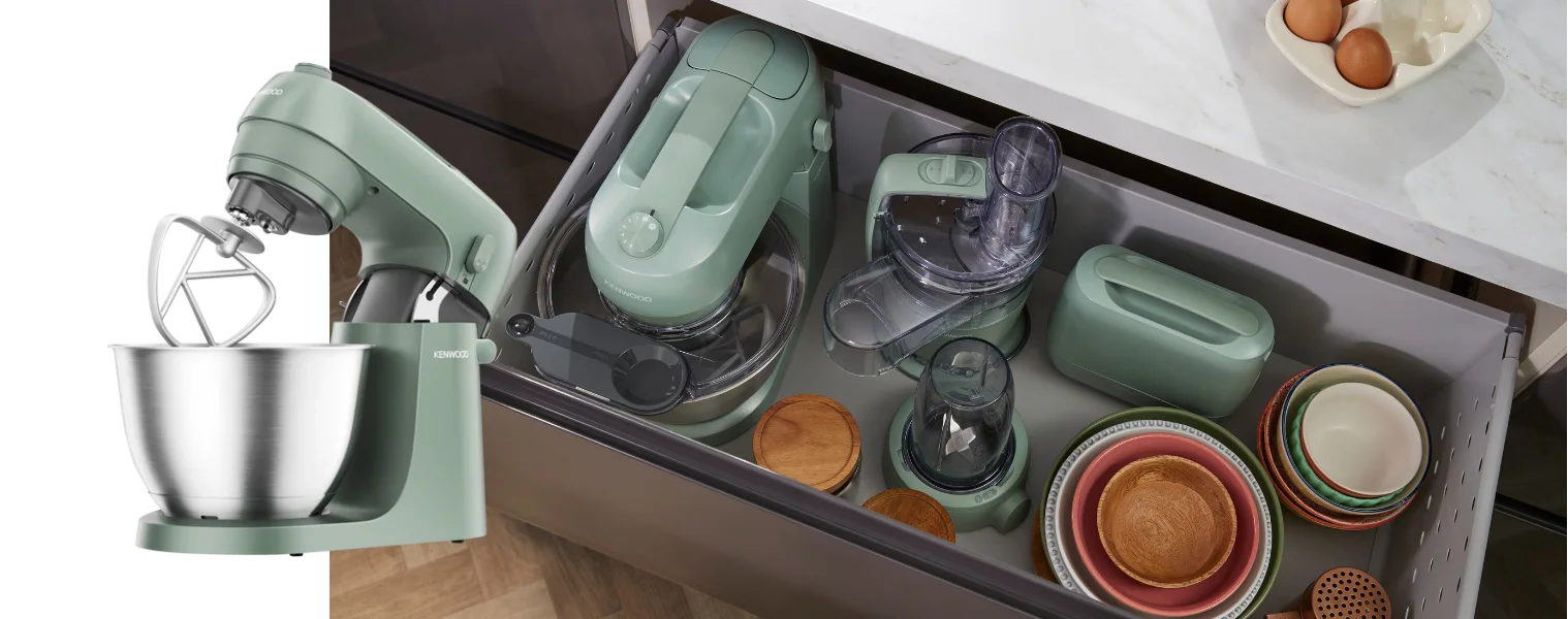 Kenwood Go Stand Mixer Eucalyptus Green