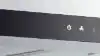 Stylish side on shot of LG Rangehood in white kitchen.