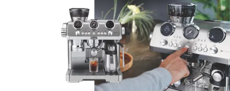 Product image of the DeLonghi La Specialista Maestro 2.0 Cold Brew Manual Coffee Machine Metal