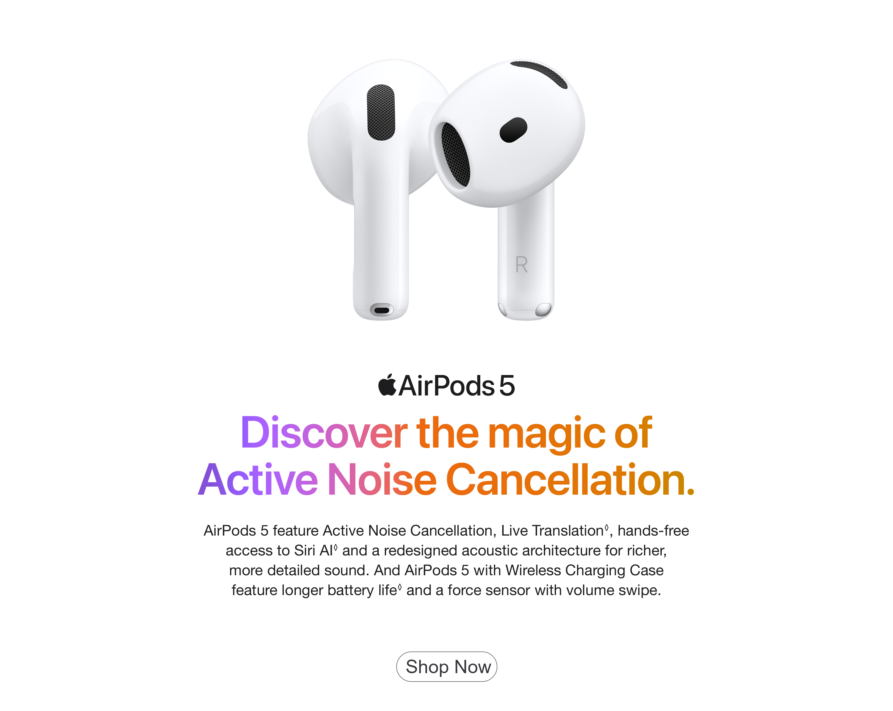 Meet the Apple AirPods 5 at The Good Guys.
