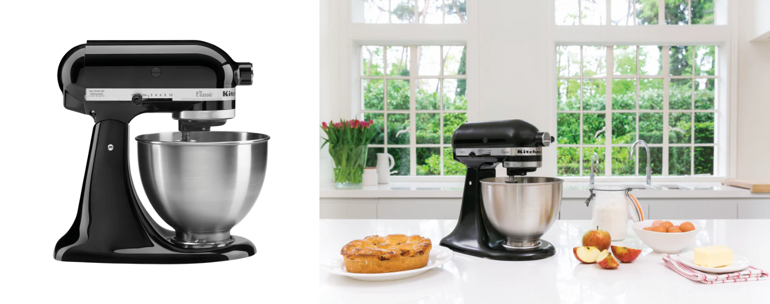 product image of the KitchenAid Onyx Black Classic Stand Mixer