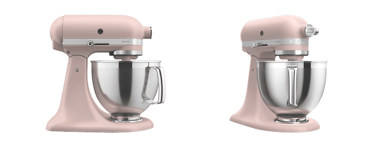 Kitchen Aid Stand Mixer in Pastel Pink