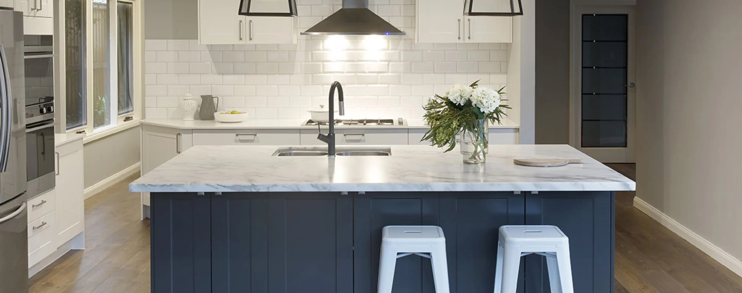 Lifestyle image of hamptons style kitchen by kinsman