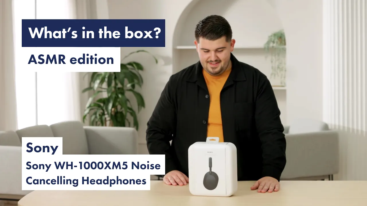 Unboxed ASMR: Sony WH-1000XM5 Noise Cancelling Headphones WH1000XM5B