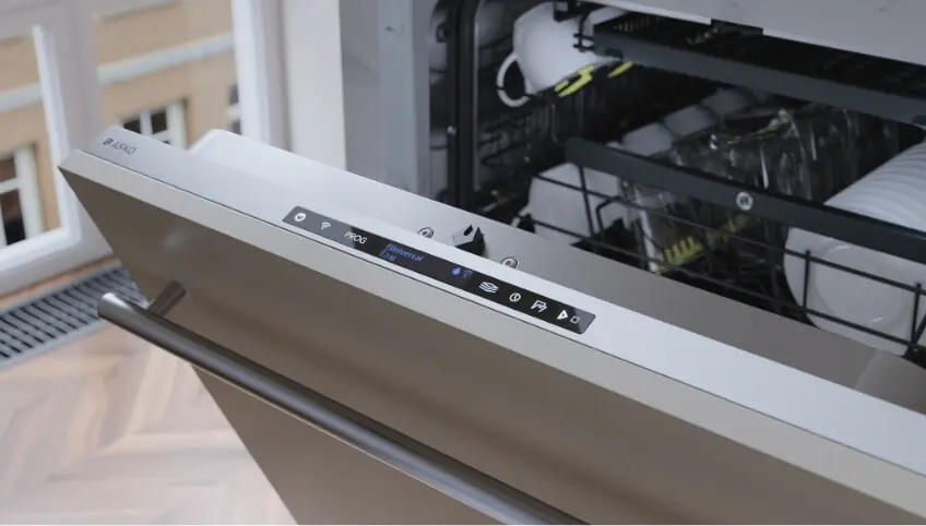 ASKO open dishwasher
