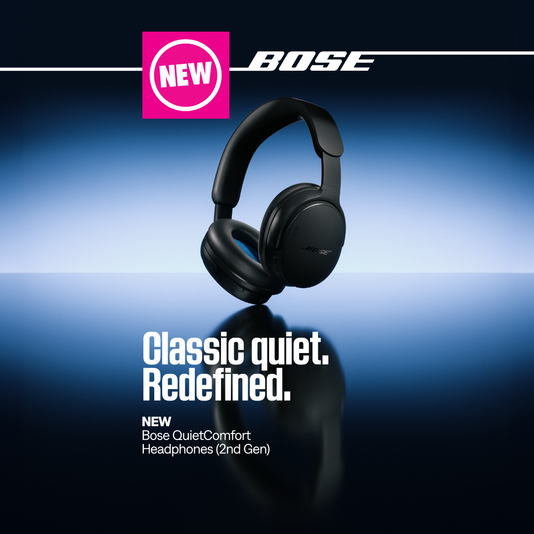 FY27 WK07 BOSE10631 Bose QuietComfort Headphones 2nd Gen Category Marketing Tile