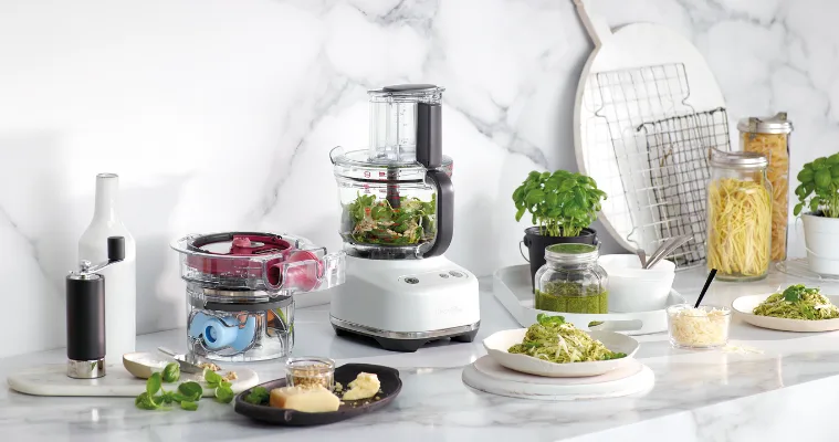 Lifestyle image of a Breville food processor
