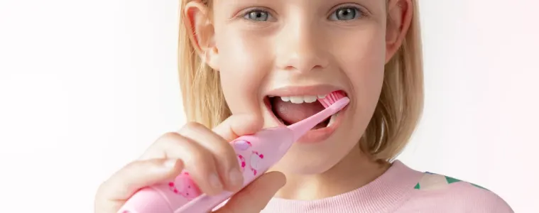 Pink ordo toothbrush