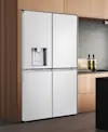 Matte white fridge image