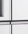 Matte white fridge image