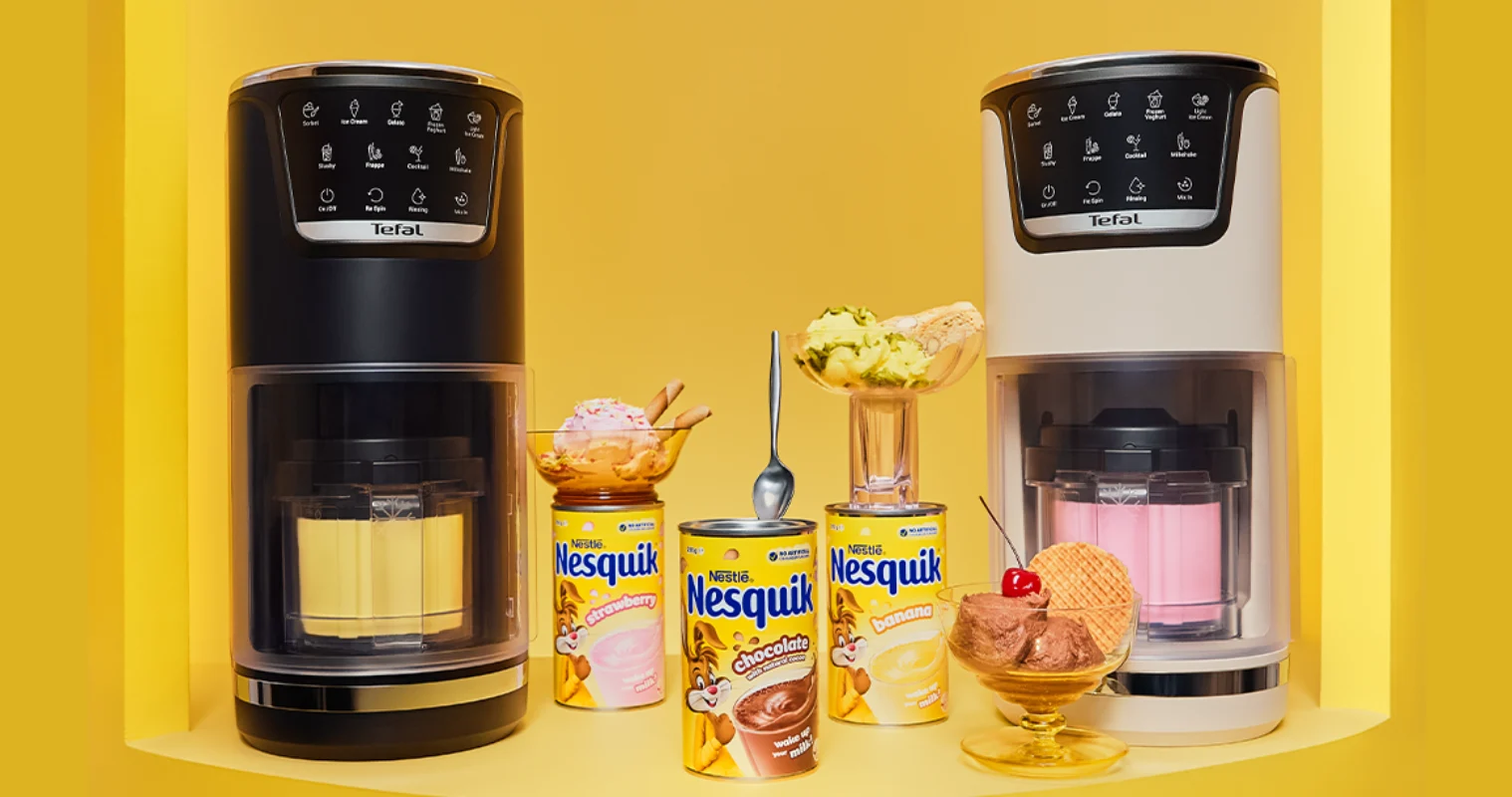 Tefal Dolci Ice Cream Maker lifestyle image