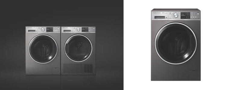 Front on image of a Fisher Paykel 11kg Front Load Washer