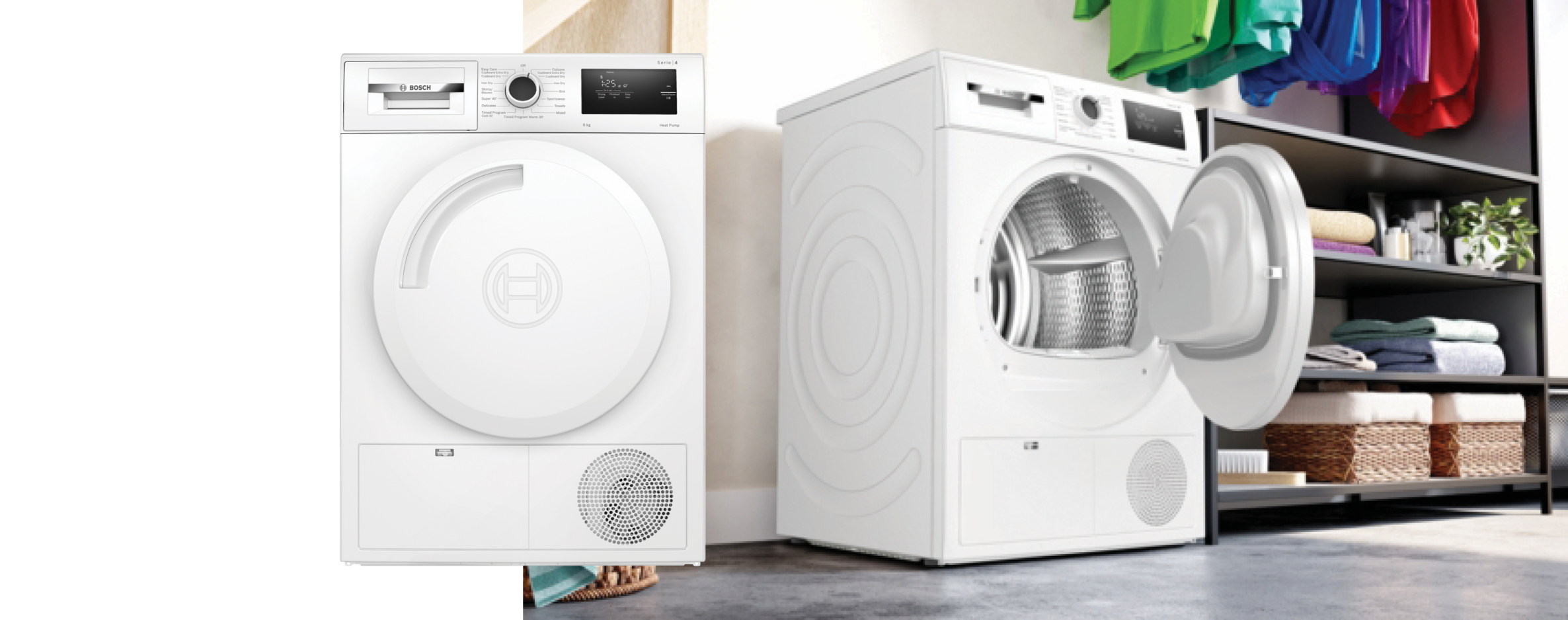 product image of the Bosch 8kg Heat Pump Dryer