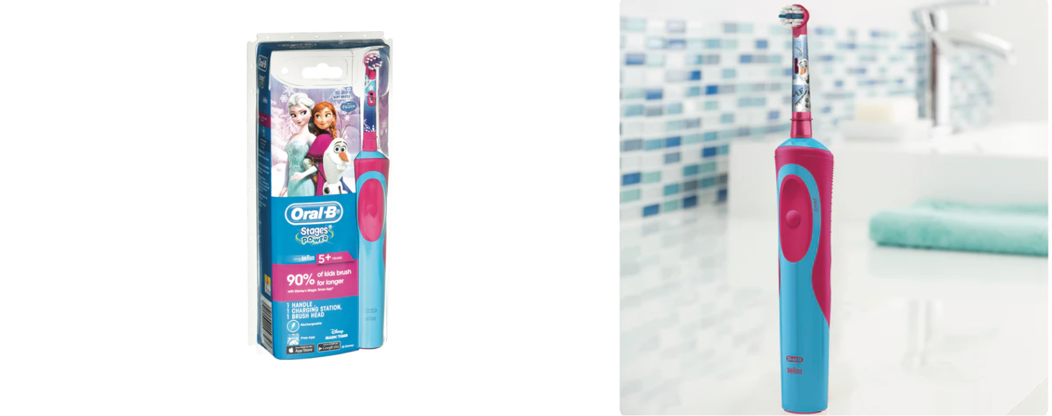 Product image of the Oral B Vitality Kids Stages Frozen