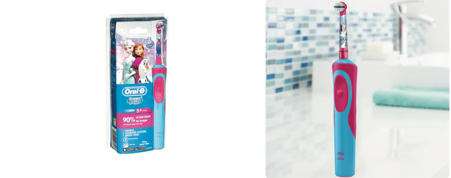 Product image of the Oral B Vitality Kids Stages Frozen