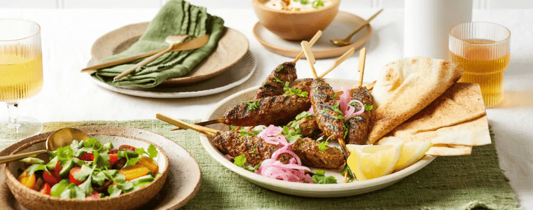 Moroccan Beef Kebabs