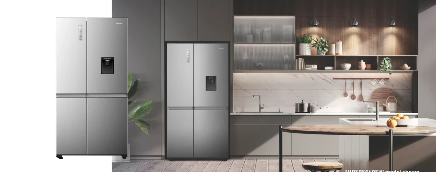 Product image of Hisense 649L Side By Side Refrigerator