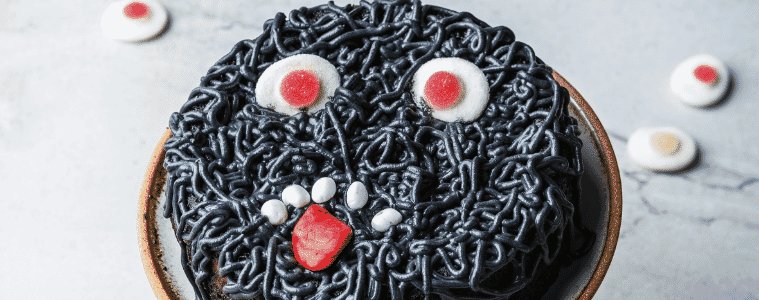 Monsterthemed cake for Halloween