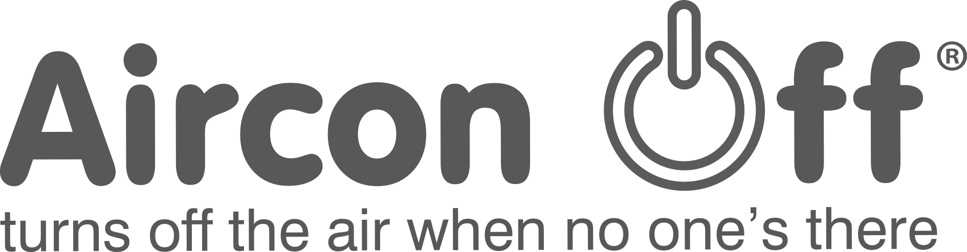 aircon-off greyscale logo