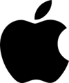 apple greyscale logo