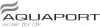 aquaport greyscale logo