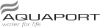 aquaport greyscale logo