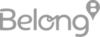 belong greyscale logo