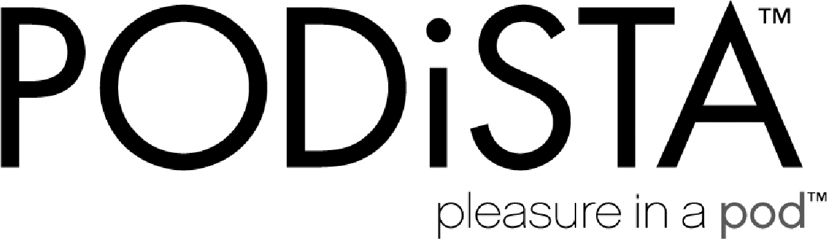 podista greyscale logo