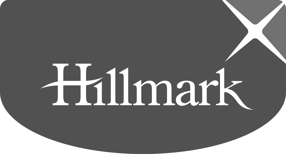 hillmark greyscale logo