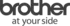 brother greyscale logo