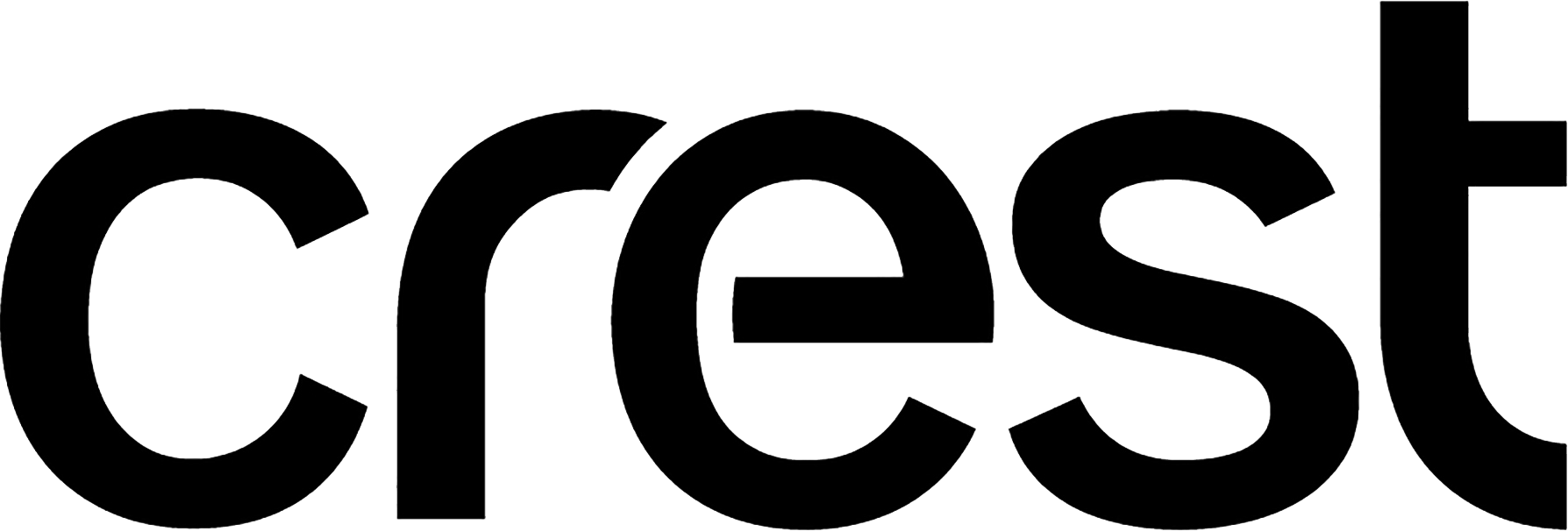 crest greyscale logo