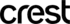 crest greyscale logo
